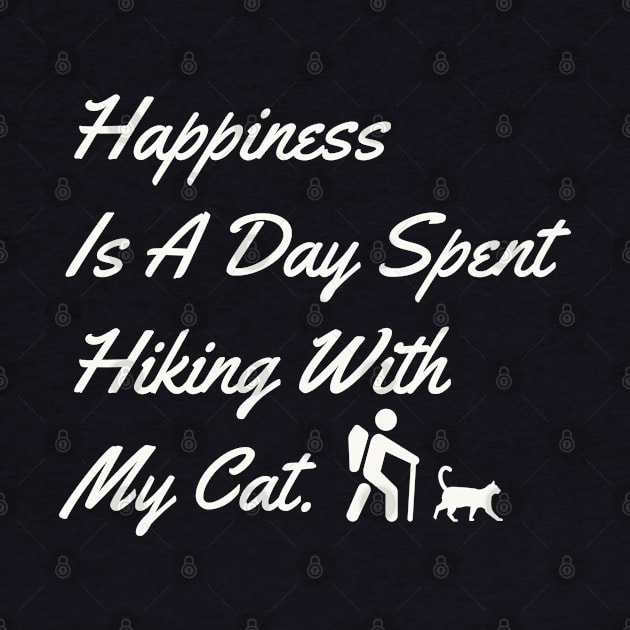 Happiness Is A Day Spent Hiking With My Cat by kooicat